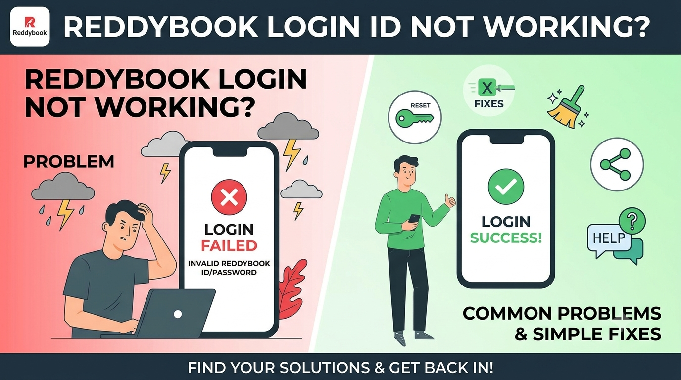 Reddybook Login ID